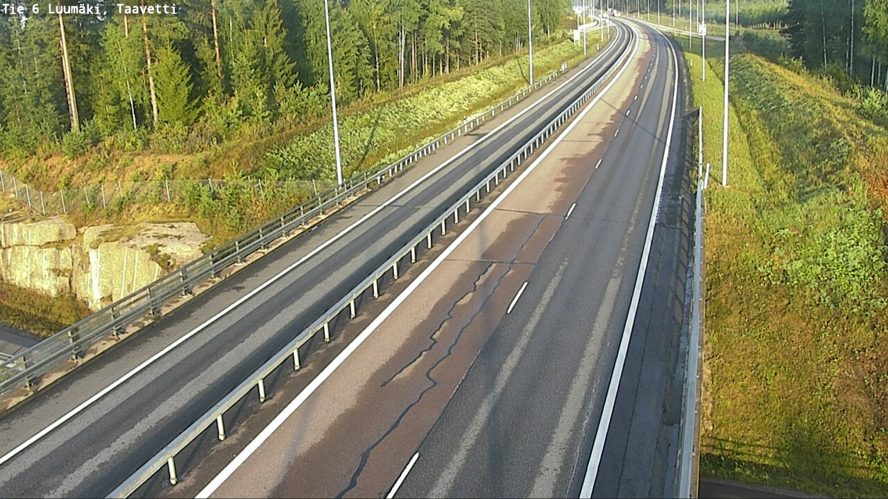 Kelikamerat Kuva Tie 6 Luumäki, Taavetti, Luumäki, Etelä-Karjala