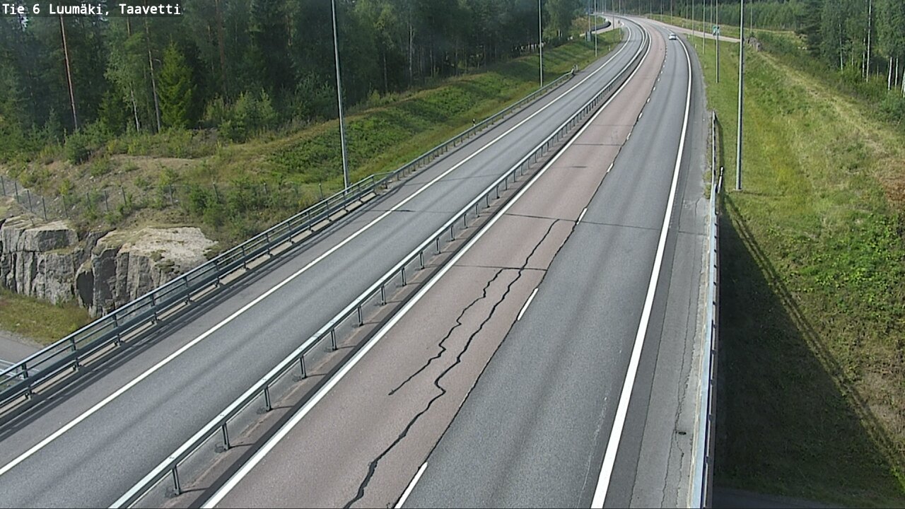 Kelikamerat Kuva Tie 6 Luumäki, Taavetti, Luumäki, Etelä-Karjala