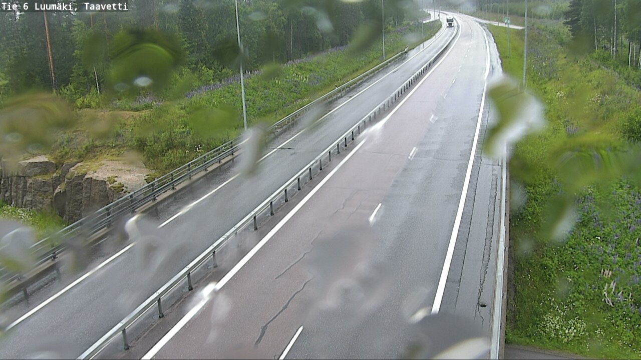 Weather Camera Image Road 6 Luumäki, Taavetti, Luumäki, Etelä-Karjala
