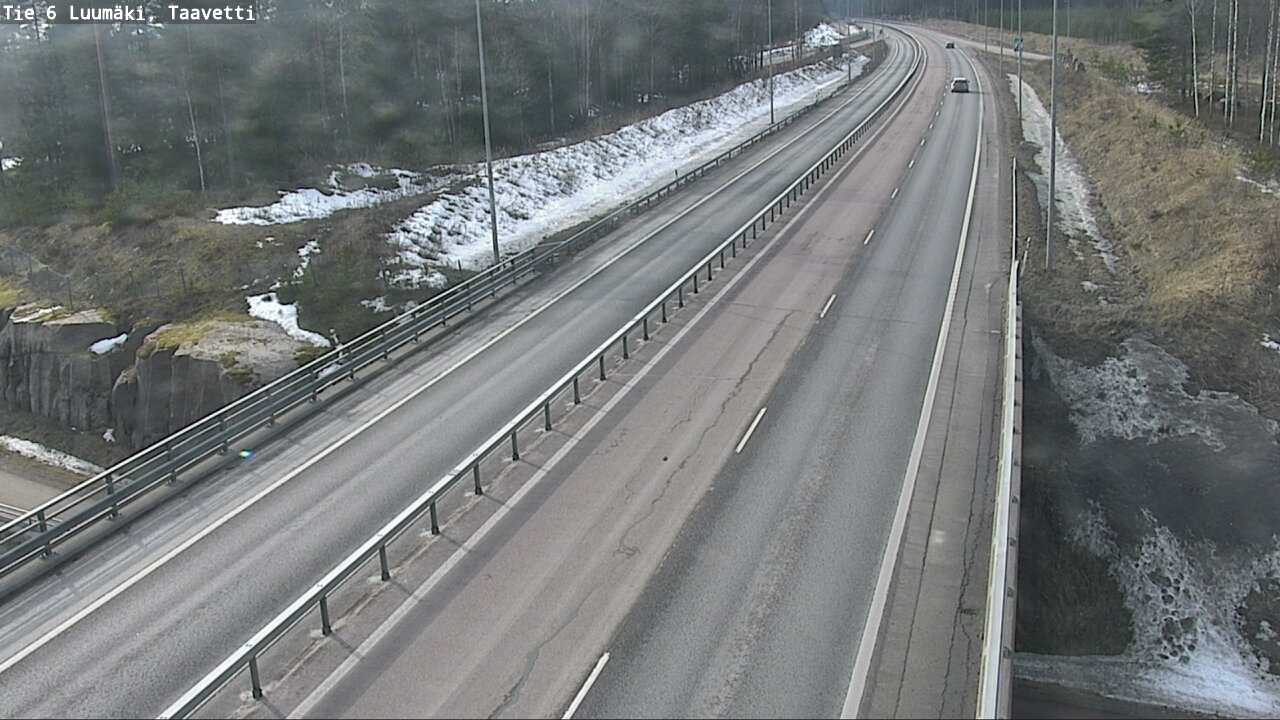 Weather Camera Image Road 6 Luumäki, Taavetti, Luumäki, Etelä-Karjala