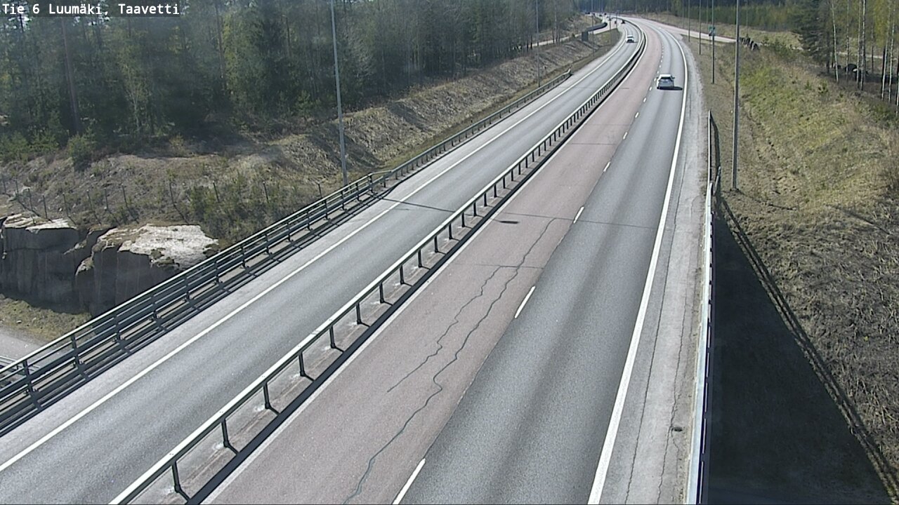 Kelikamerat Kuva Tie 6 Luumäki, Taavetti, Luumäki, Etelä-Karjala