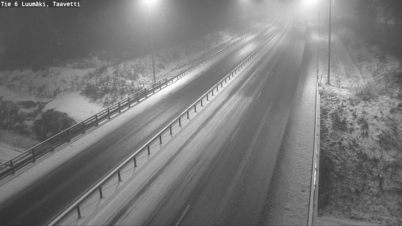 Weather Camera Image Road 6 Luumäki, Taavetti, Luumäki, Etelä-Karjala