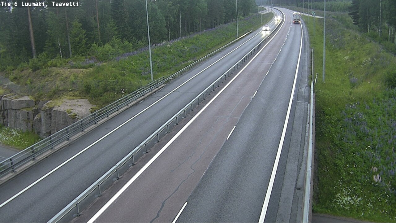 Kelikamerat Kuva Tie 6 Luumäki, Taavetti, Luumäki, Etelä-Karjala
