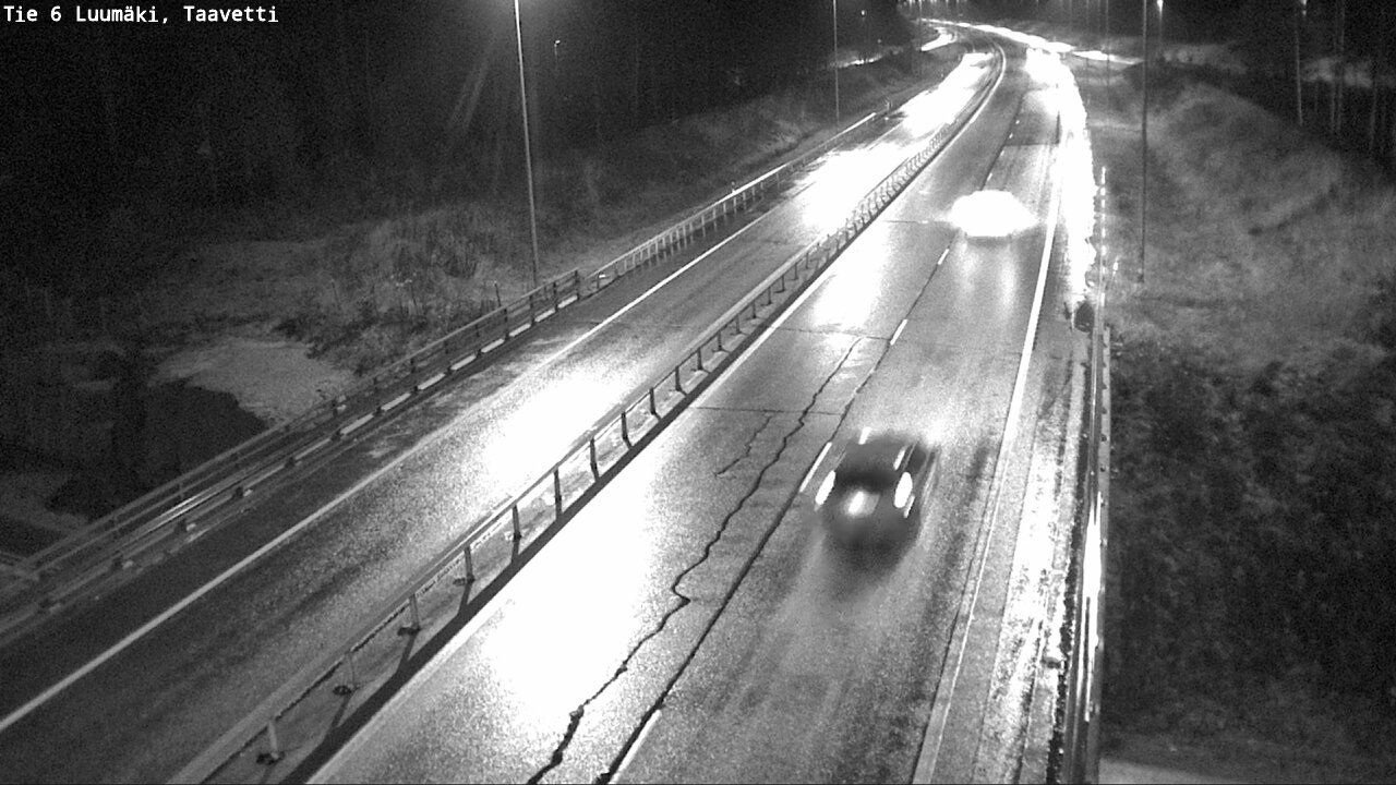 Weather Camera Image Väg 6 Luumäki, Taavetti, Luumäki, Etelä-Karjala