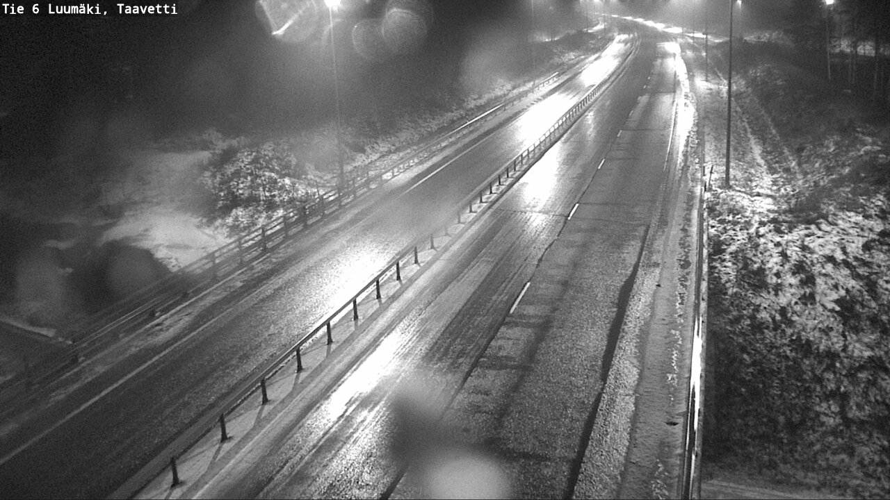 Weather Camera Image Road 6 Luumäki, Taavetti, Luumäki, Etelä-Karjala