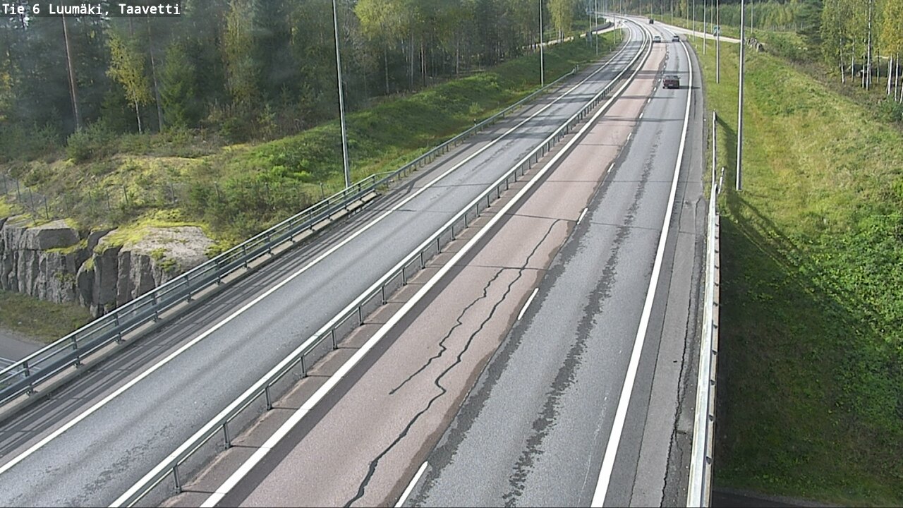 Weather Camera Image Road 6 Luumäki, Taavetti, Luumäki, Etelä-Karjala