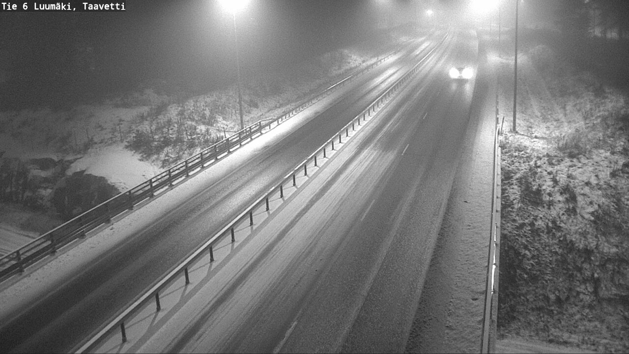Weather Camera Image Road 6 Luumäki, Taavetti, Luumäki, Etelä-Karjala