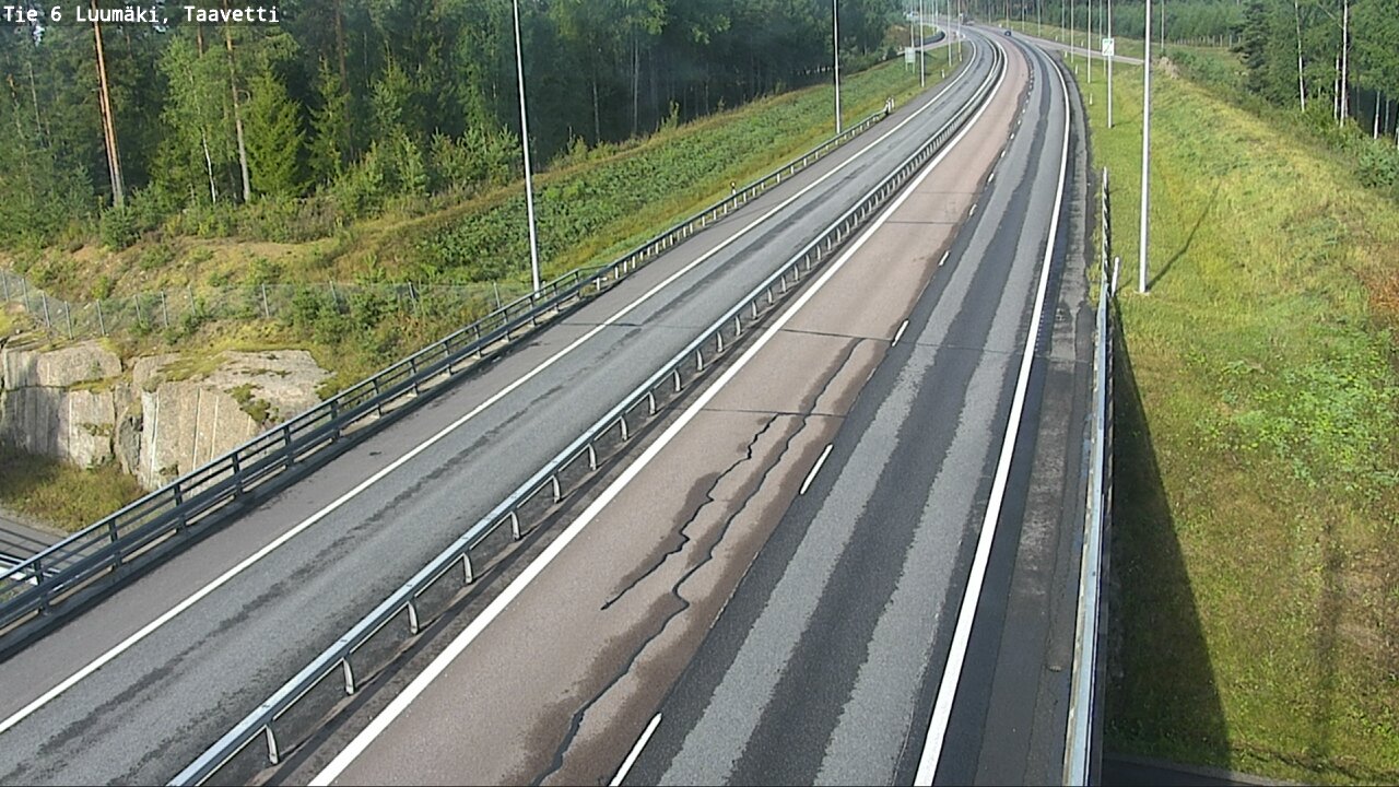 Kelikamerat Kuva Tie 6 Luumäki, Taavetti, Luumäki, Etelä-Karjala