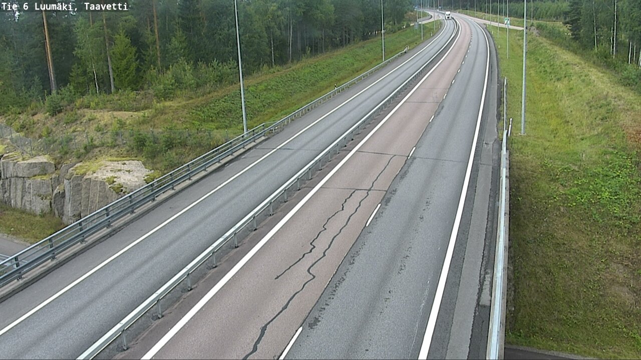 Kelikamerat Kuva Tie 6 Luumäki, Taavetti, Luumäki, Etelä-Karjala