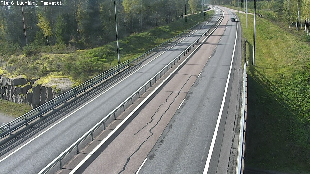 Weather Camera Image Road 6 Luumäki, Taavetti, Luumäki, Etelä-Karjala