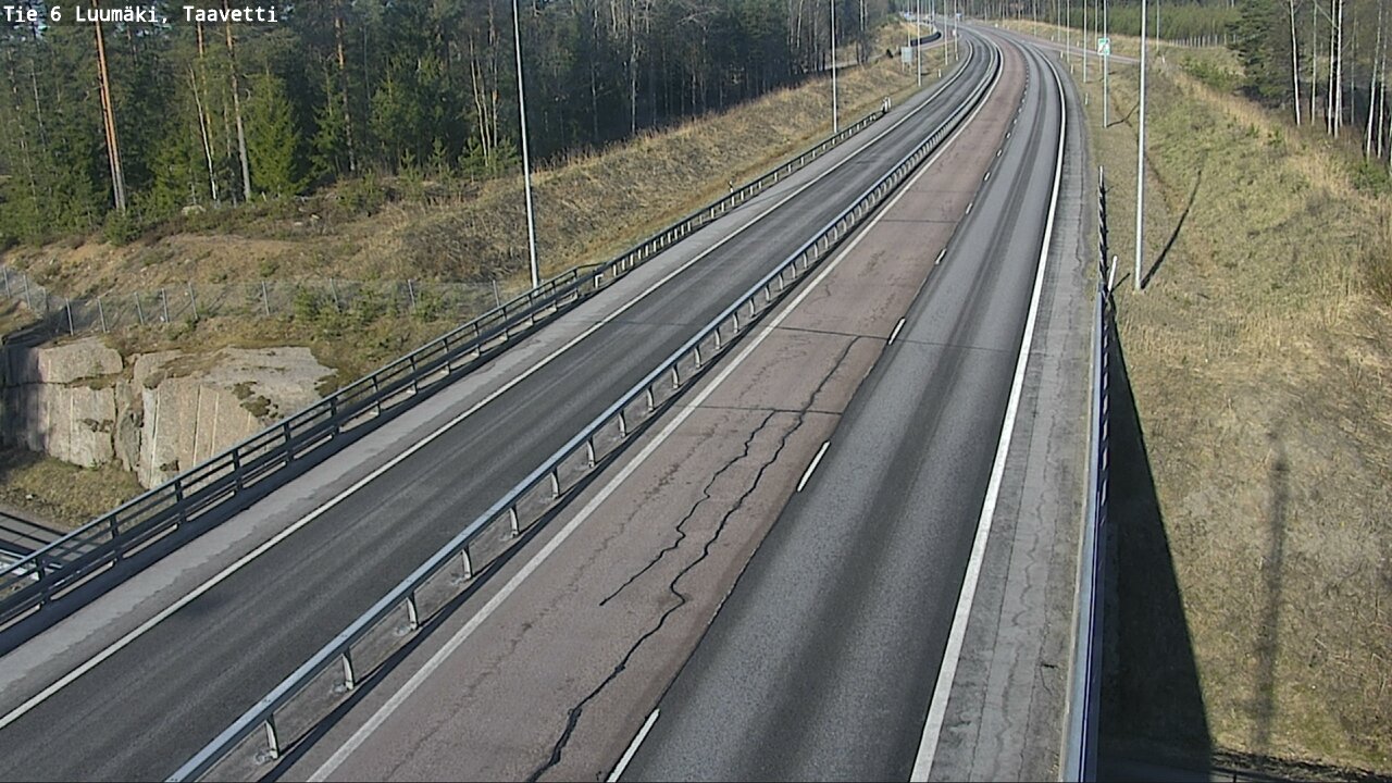 Kelikamerat Kuva Tie 6 Luumäki, Taavetti, Luumäki, Etelä-Karjala