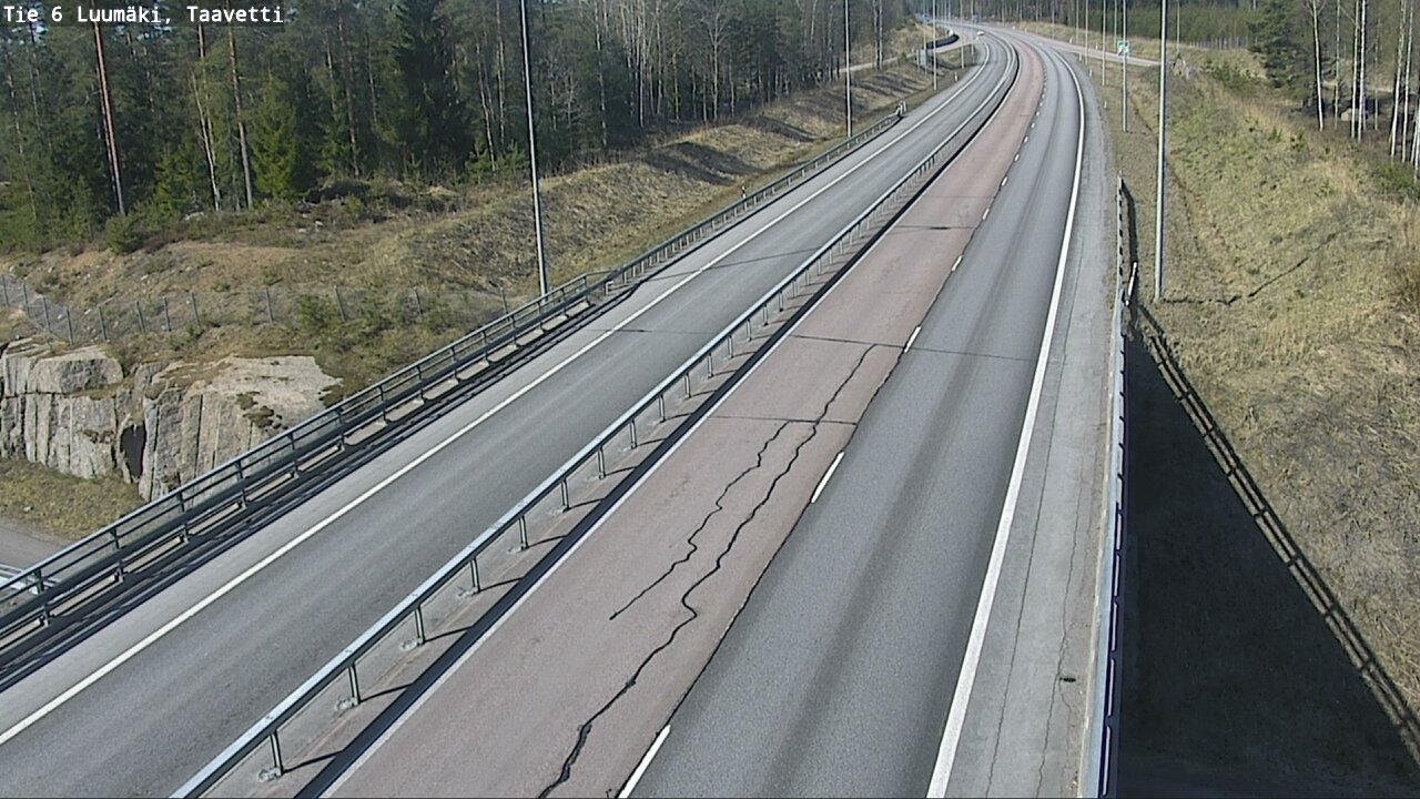 Kelikamerat Kuva Tie 6 Luumäki, Taavetti, Luumäki, Etelä-Karjala