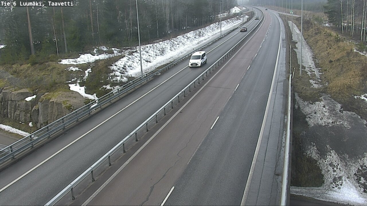 Weather Camera Image Väg 6 Luumäki, Taavetti, Luumäki, Etelä-Karjala