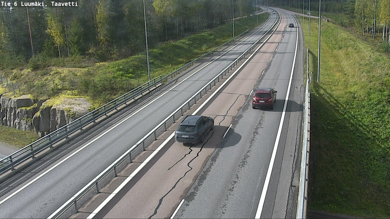 Weather Camera Image Road 6 Luumäki, Taavetti, Luumäki, Etelä-Karjala