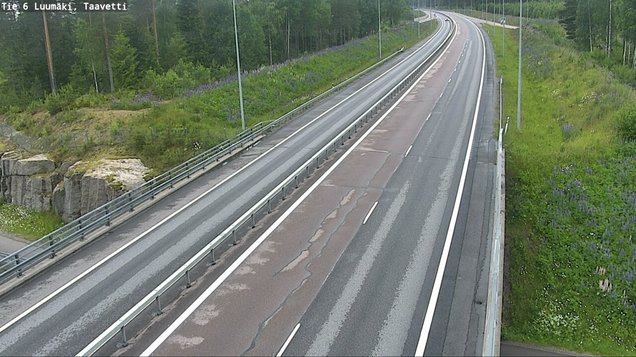 Kelikamerat Kuva Tie 6 Luumäki, Taavetti, Luumäki, Etelä-Karjala