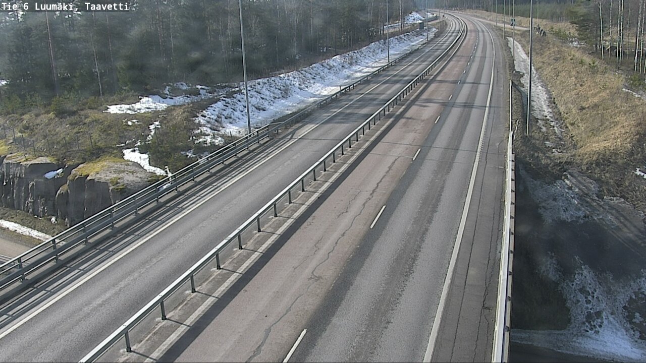 Weather Camera Image Road 6 Luumäki, Taavetti, Luumäki, Etelä-Karjala