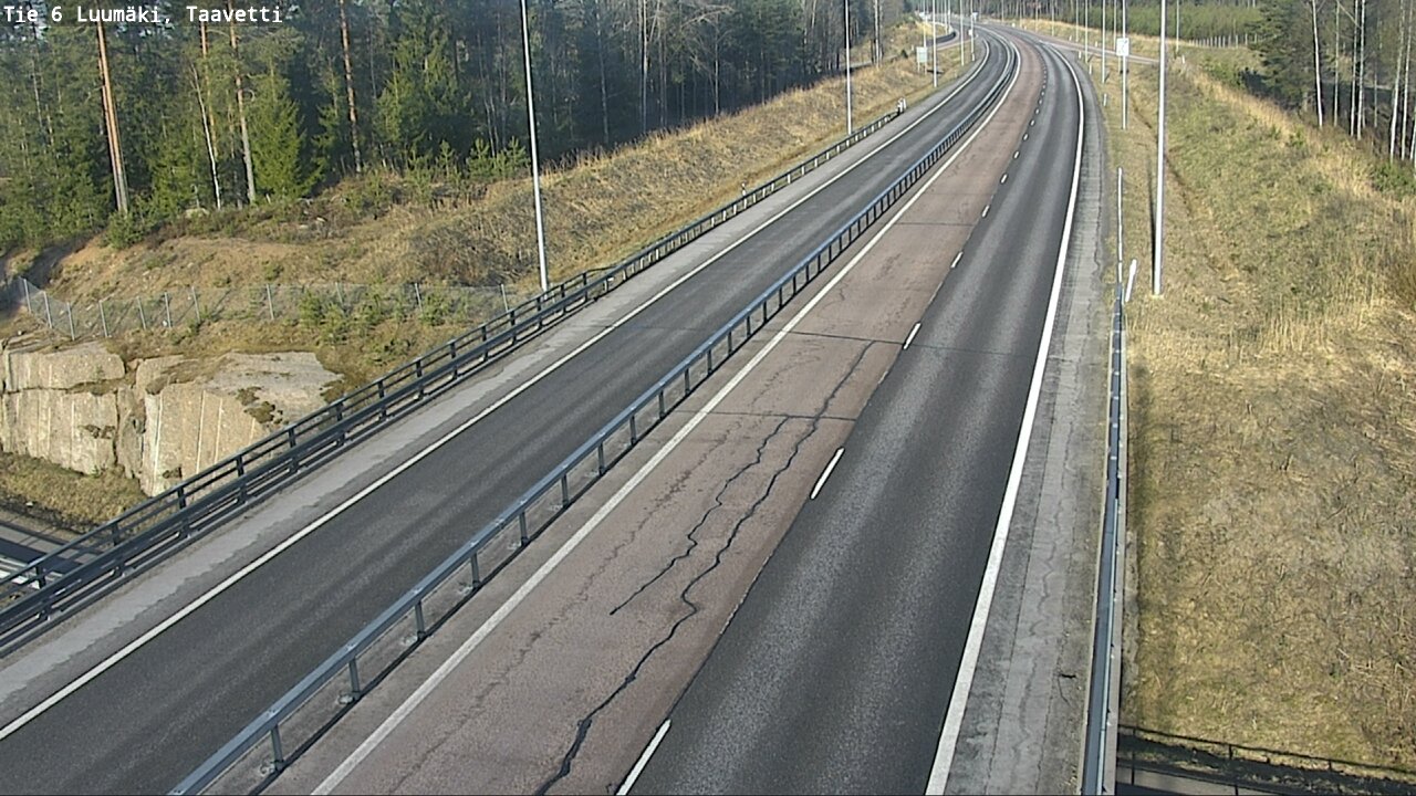Kelikamerat Kuva Tie 6 Luumäki, Taavetti, Luumäki, Etelä-Karjala