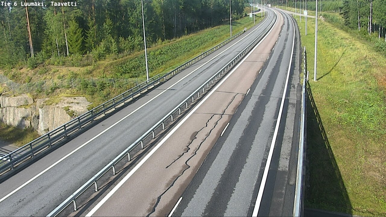 Kelikamerat Kuva Tie 6 Luumäki, Taavetti, Luumäki, Etelä-Karjala