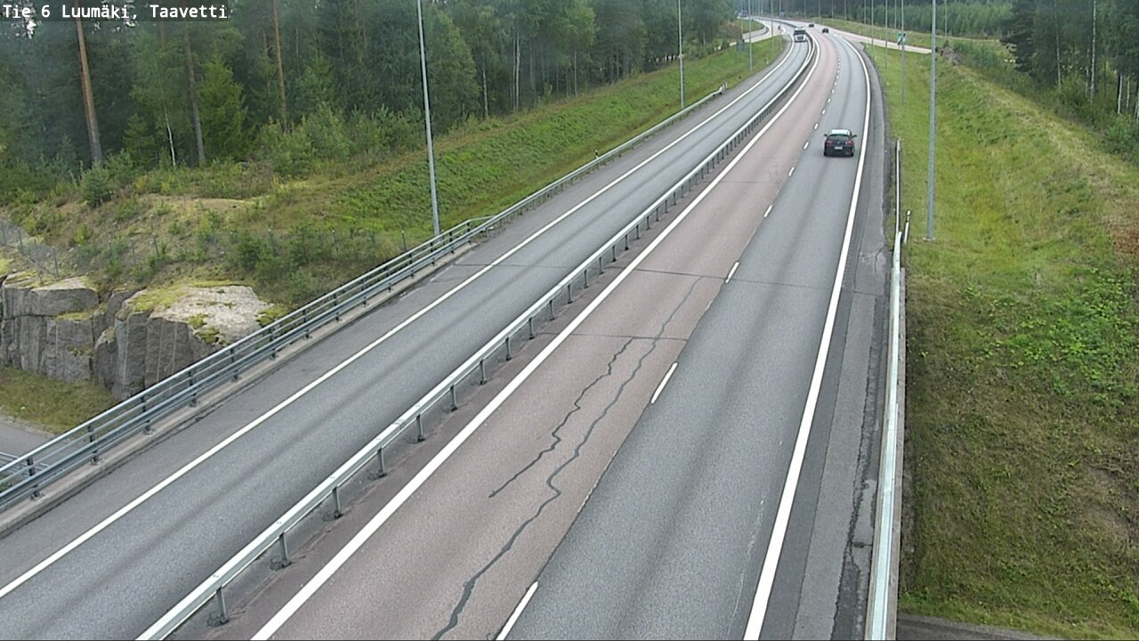 Kelikamerat Kuva Tie 6 Luumäki, Taavetti, Luumäki, Etelä-Karjala