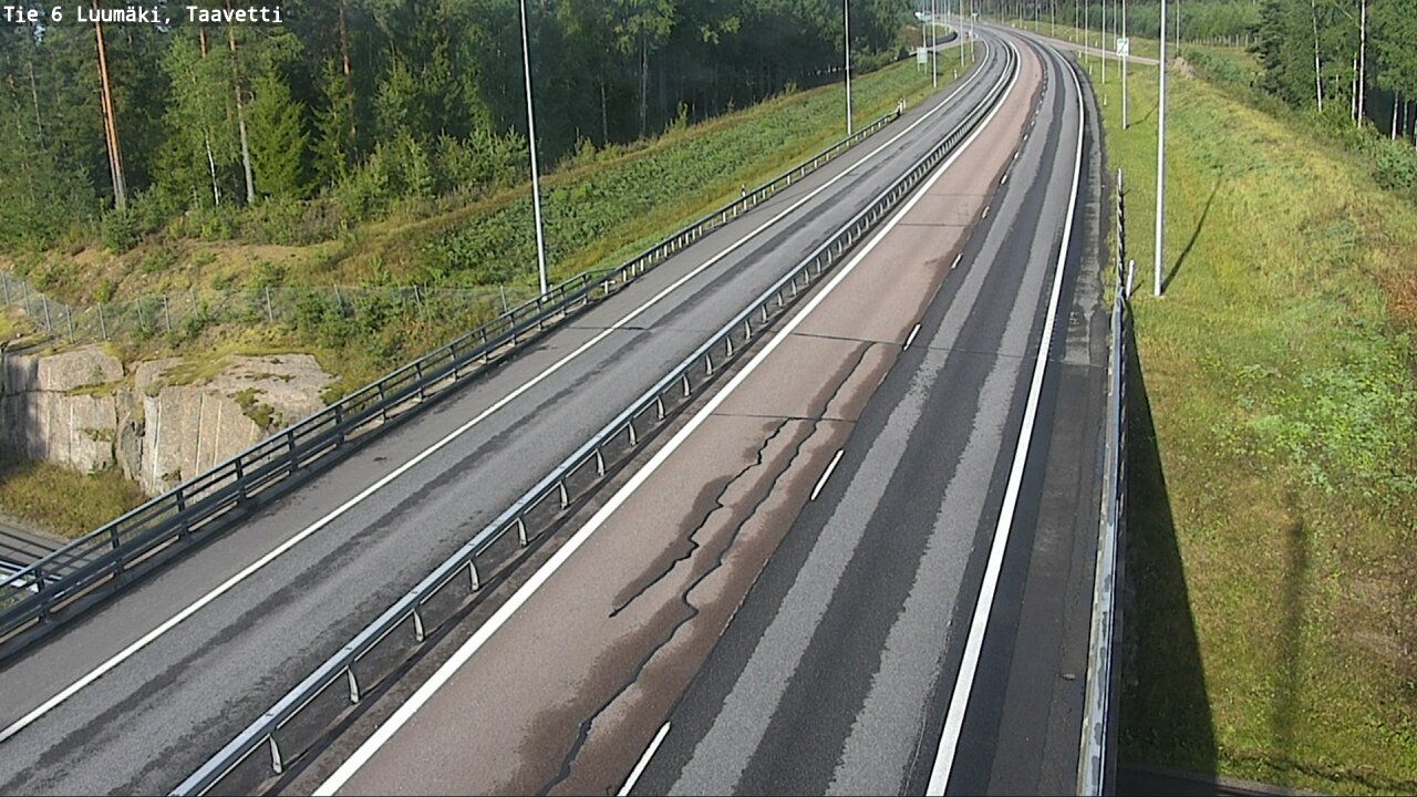 Kelikamerat Kuva Tie 6 Luumäki, Taavetti, Luumäki, Etelä-Karjala