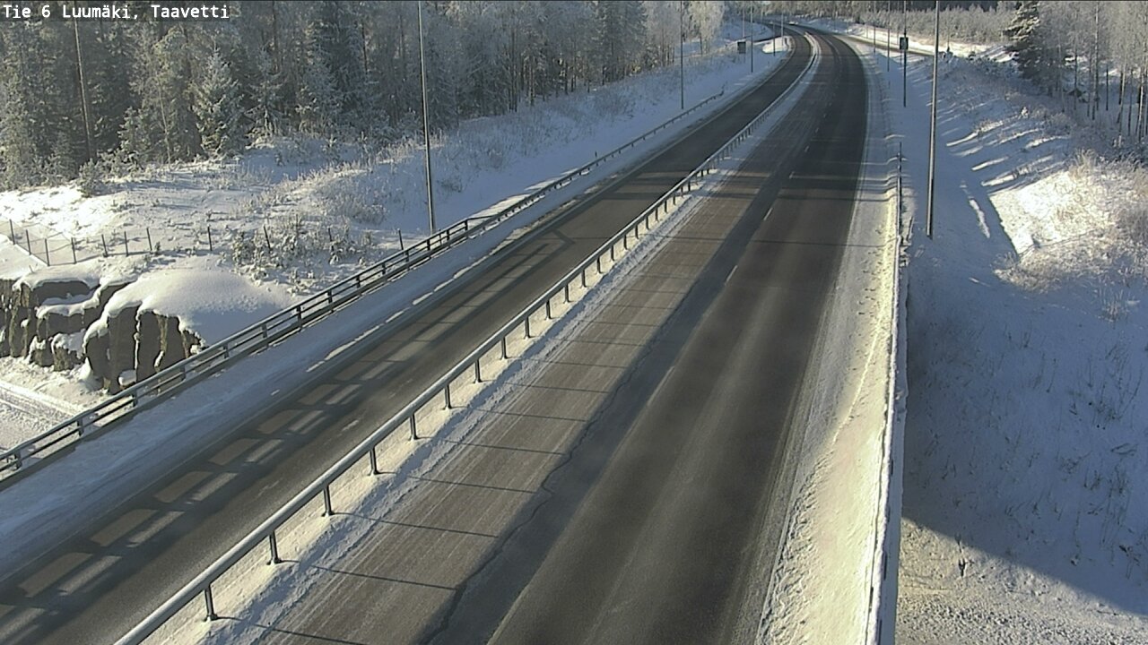 Weather Camera Image Road 6 Luumäki, Taavetti, Luumäki, Etelä-Karjala