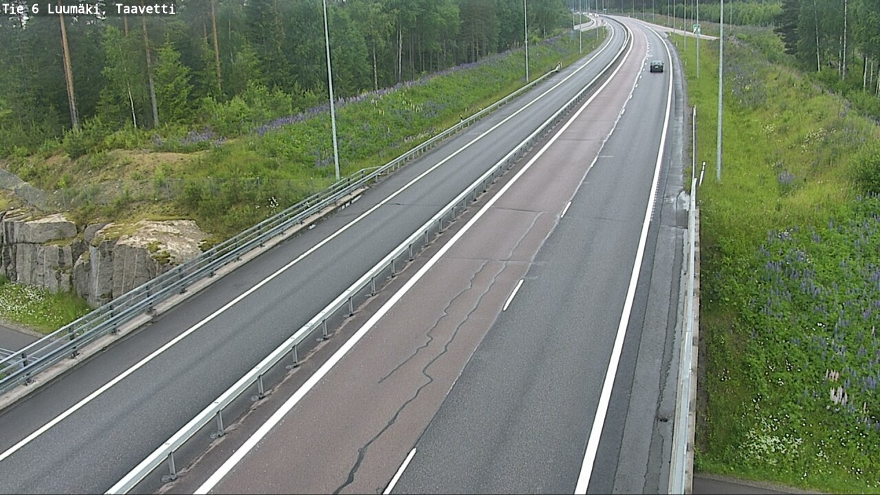 Kelikamerat Kuva Tie 6 Luumäki, Taavetti, Luumäki, Etelä-Karjala