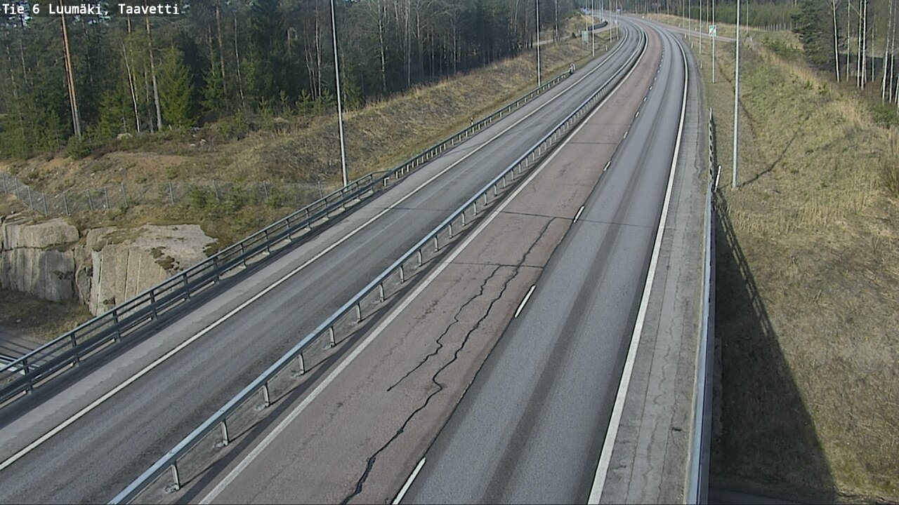 Kelikamerat Kuva Tie 6 Luumäki, Taavetti, Luumäki, Etelä-Karjala
