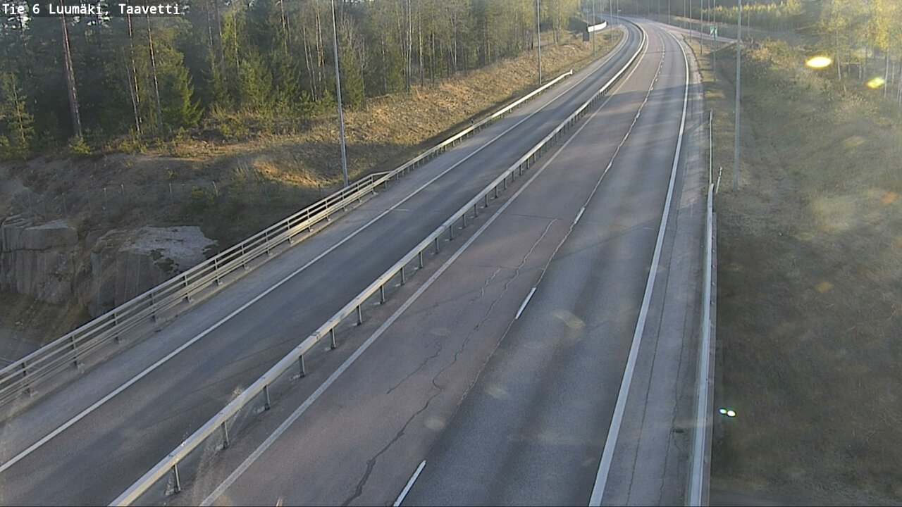 Kelikamerat Kuva Tie 6 Luumäki, Taavetti, Luumäki, Etelä-Karjala