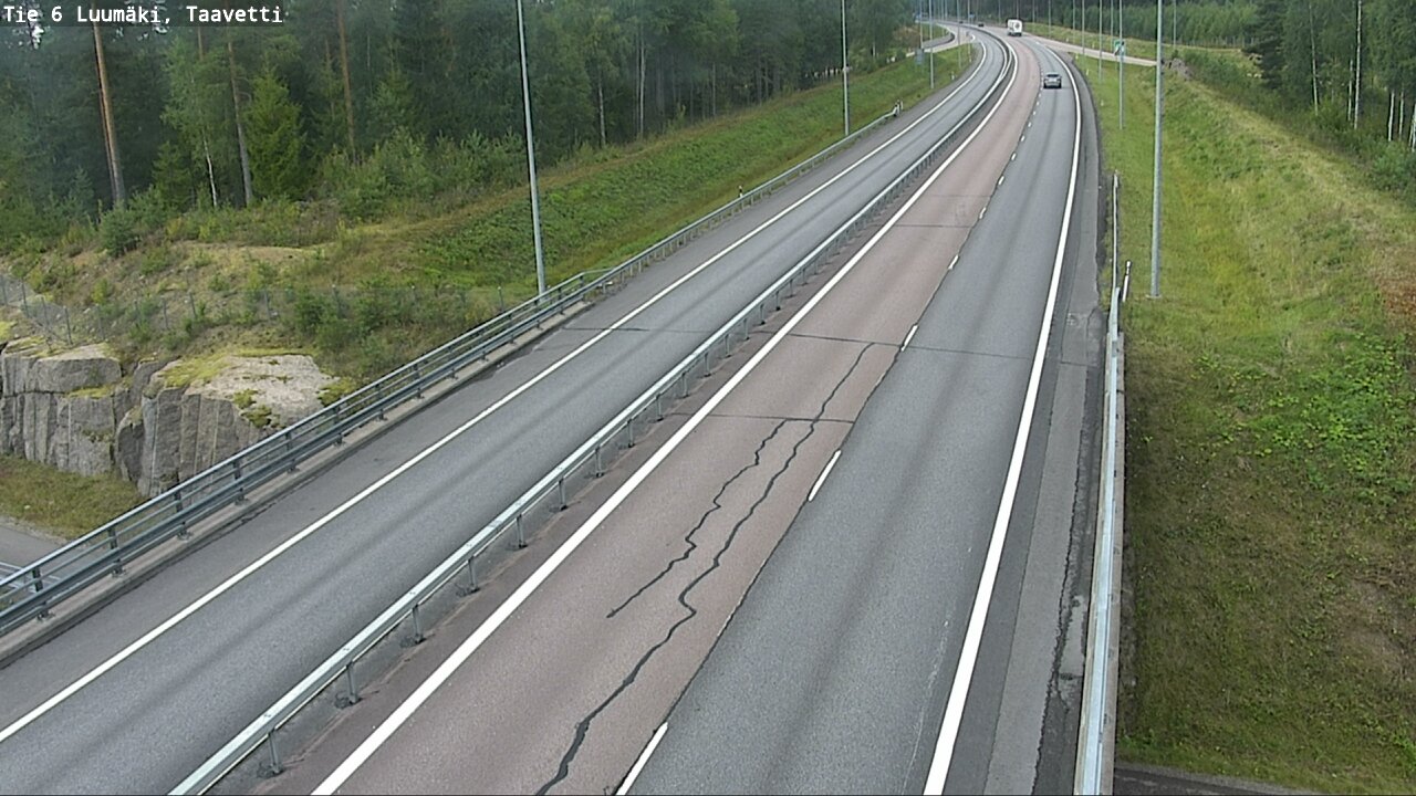 Kelikamerat Kuva Tie 6 Luumäki, Taavetti, Luumäki, Etelä-Karjala
