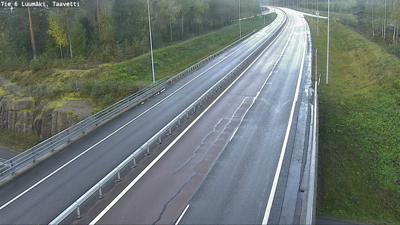 Weather Camera Image Väg 6 Luumäki, Taavetti, Luumäki, Etelä-Karjala