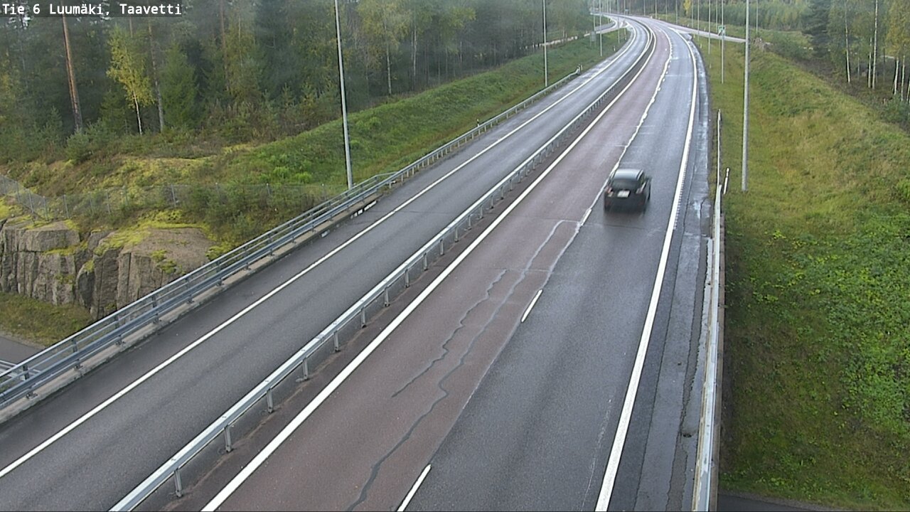 Weather Camera Image Road 6 Luumäki, Taavetti, Luumäki, Etelä-Karjala