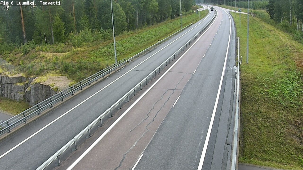 Kelikamerat Kuva Tie 6 Luumäki, Taavetti, Luumäki, Etelä-Karjala