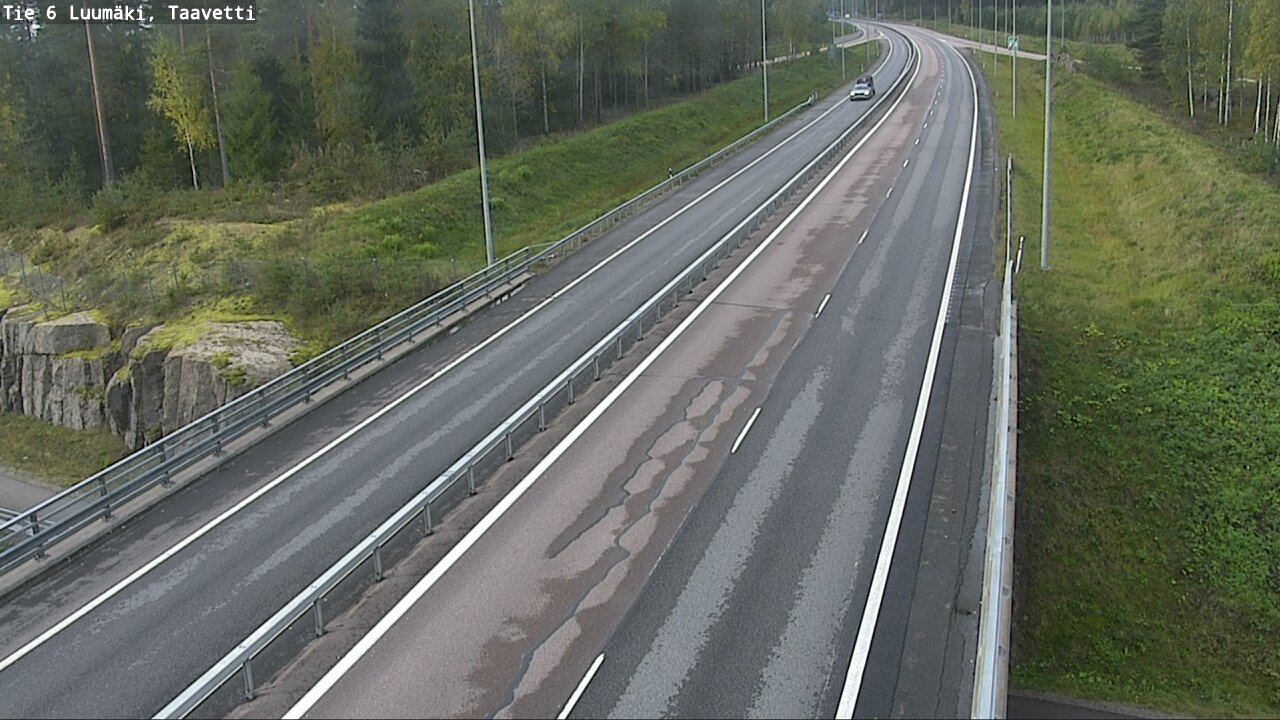 Weather Camera Image Road 6 Luumäki, Taavetti, Luumäki, Etelä-Karjala