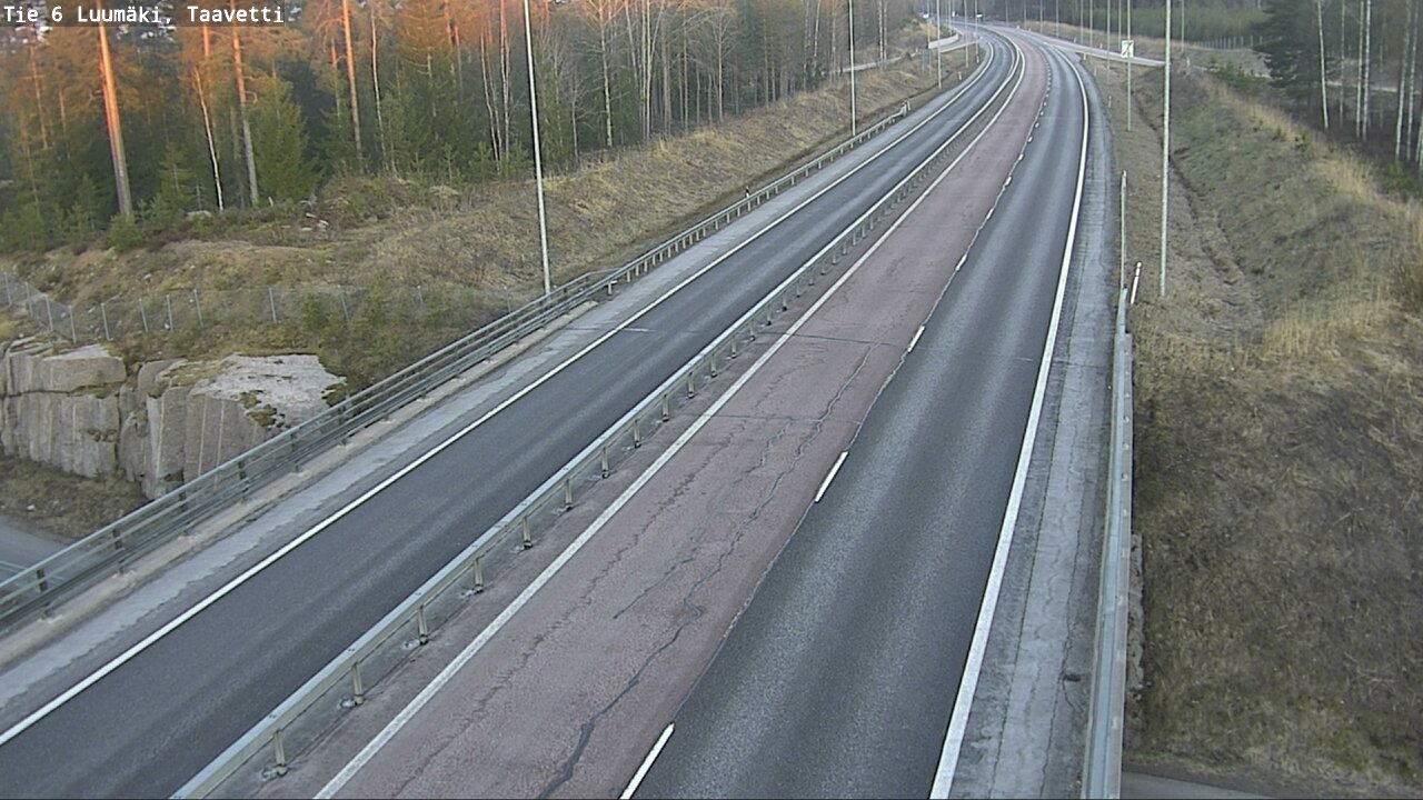 Kelikamerat Kuva Tie 6 Luumäki, Taavetti, Luumäki, Etelä-Karjala