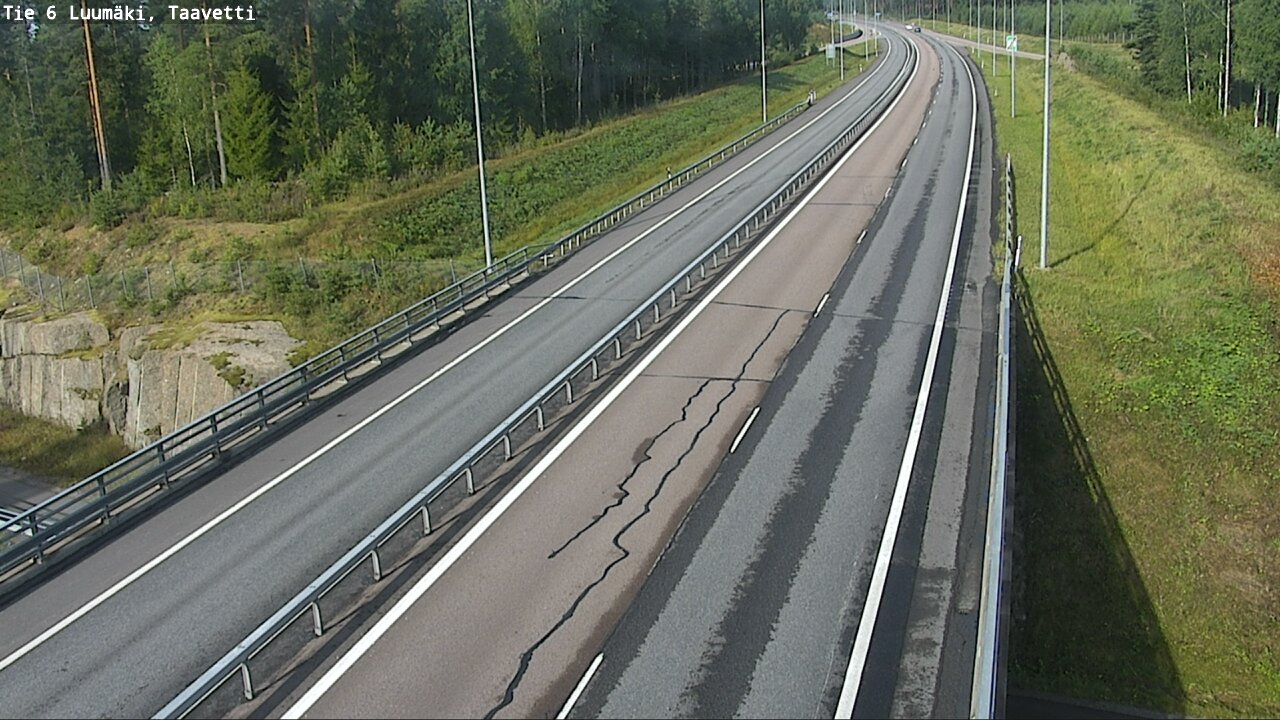 Kelikamerat Kuva Tie 6 Luumäki, Taavetti, Luumäki, Etelä-Karjala