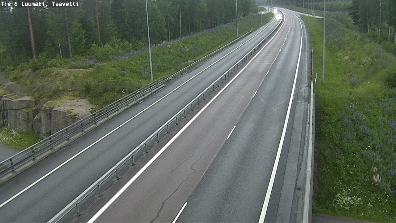 Kelikamerat Kuva Tie 6 Luumäki, Taavetti, Luumäki, Etelä-Karjala