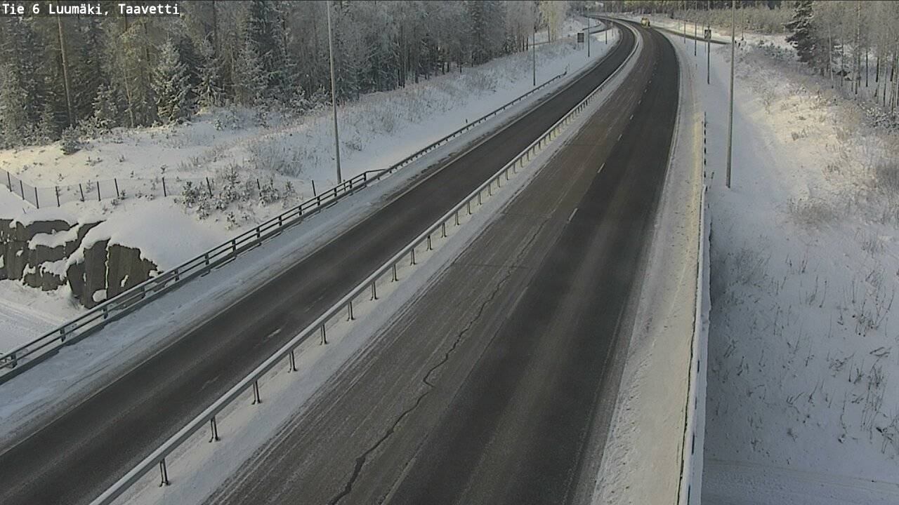 Weather Camera Image Road 6 Luumäki, Taavetti, Luumäki, Etelä-Karjala