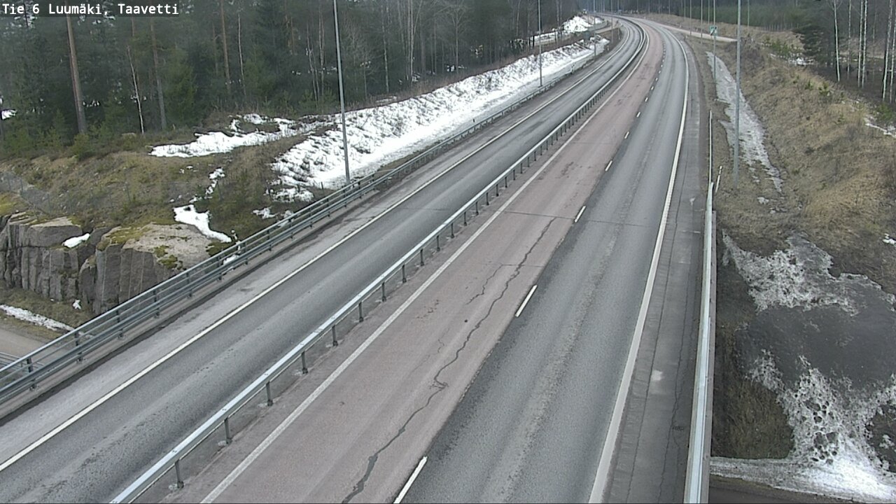 Weather Camera Image Road 6 Luumäki, Taavetti, Luumäki, Etelä-Karjala