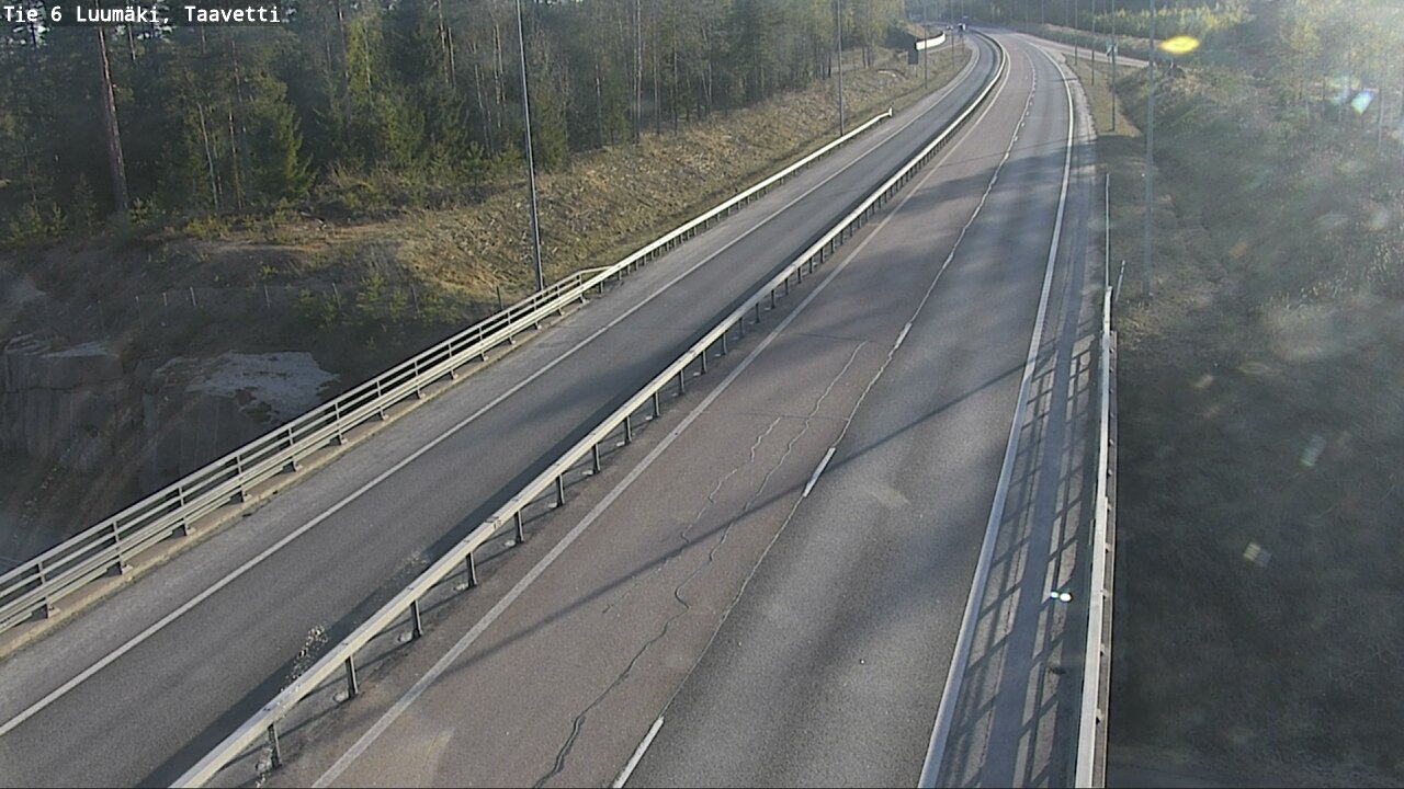 Kelikamerat Kuva Tie 6 Luumäki, Taavetti, Luumäki, Etelä-Karjala