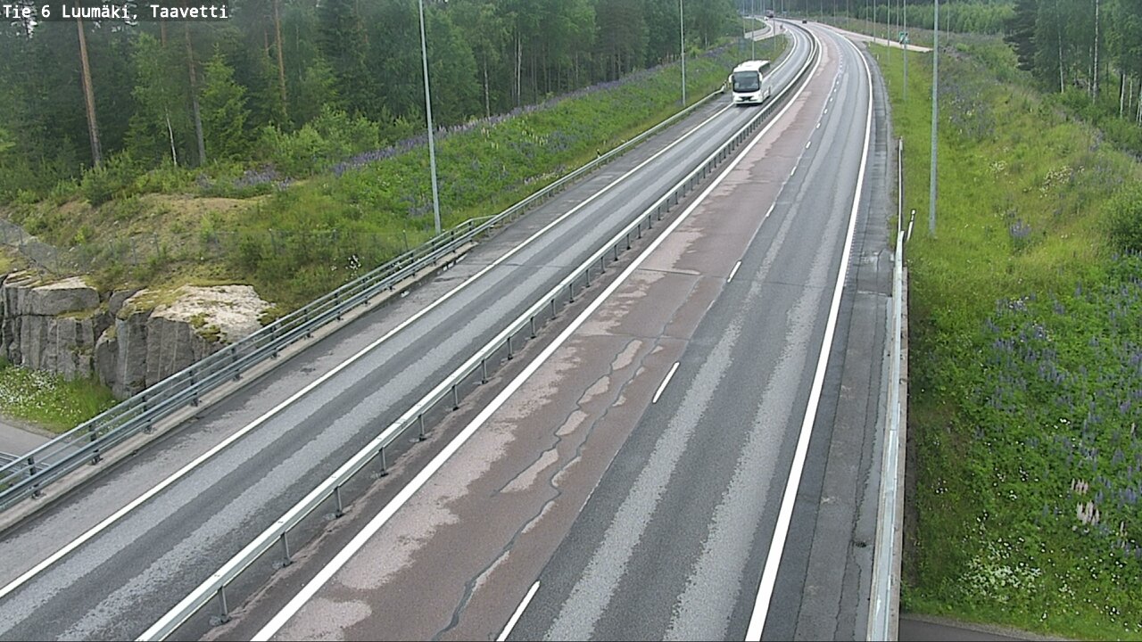 Kelikamerat Kuva Tie 6 Luumäki, Taavetti, Luumäki, Etelä-Karjala