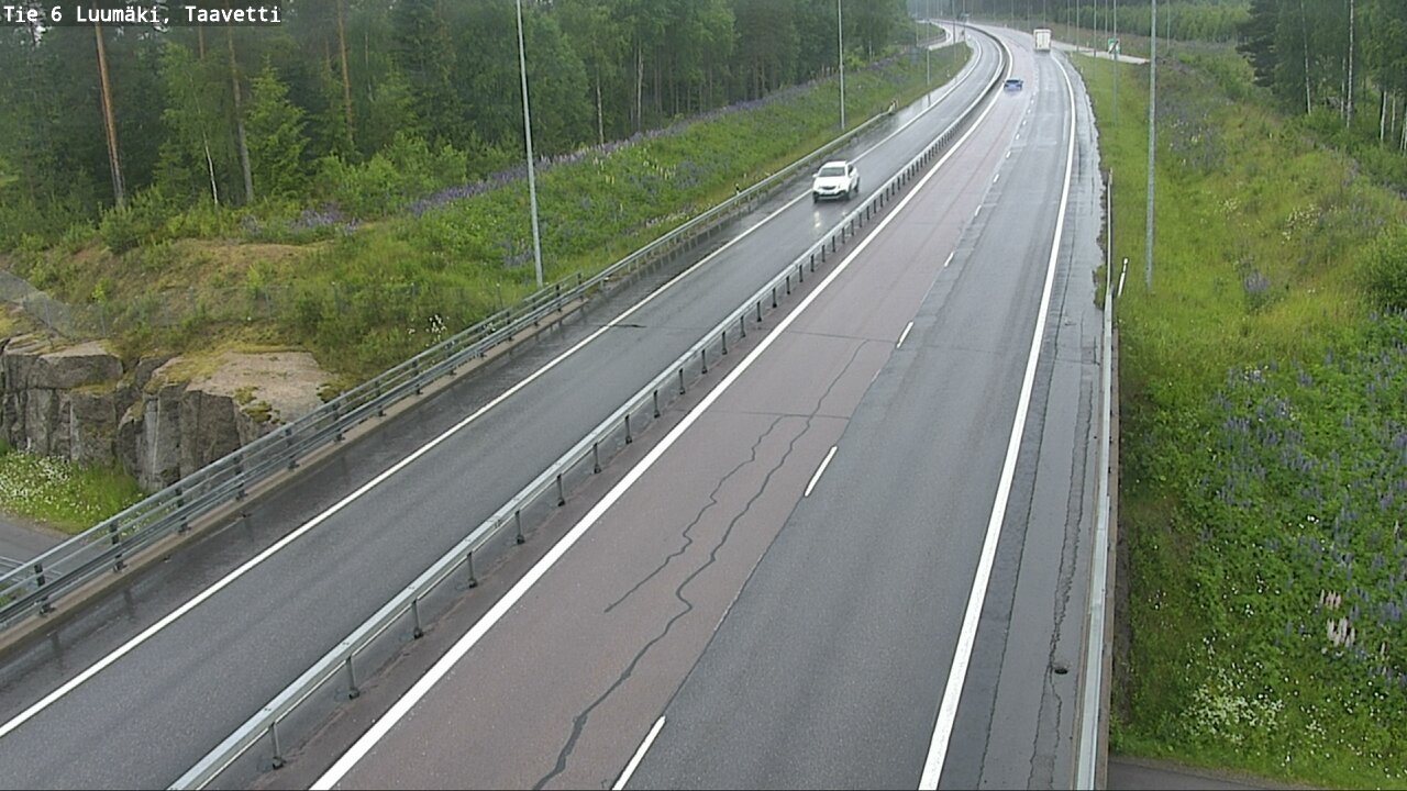 Kelikamerat Kuva Tie 6 Luumäki, Taavetti, Luumäki, Etelä-Karjala
