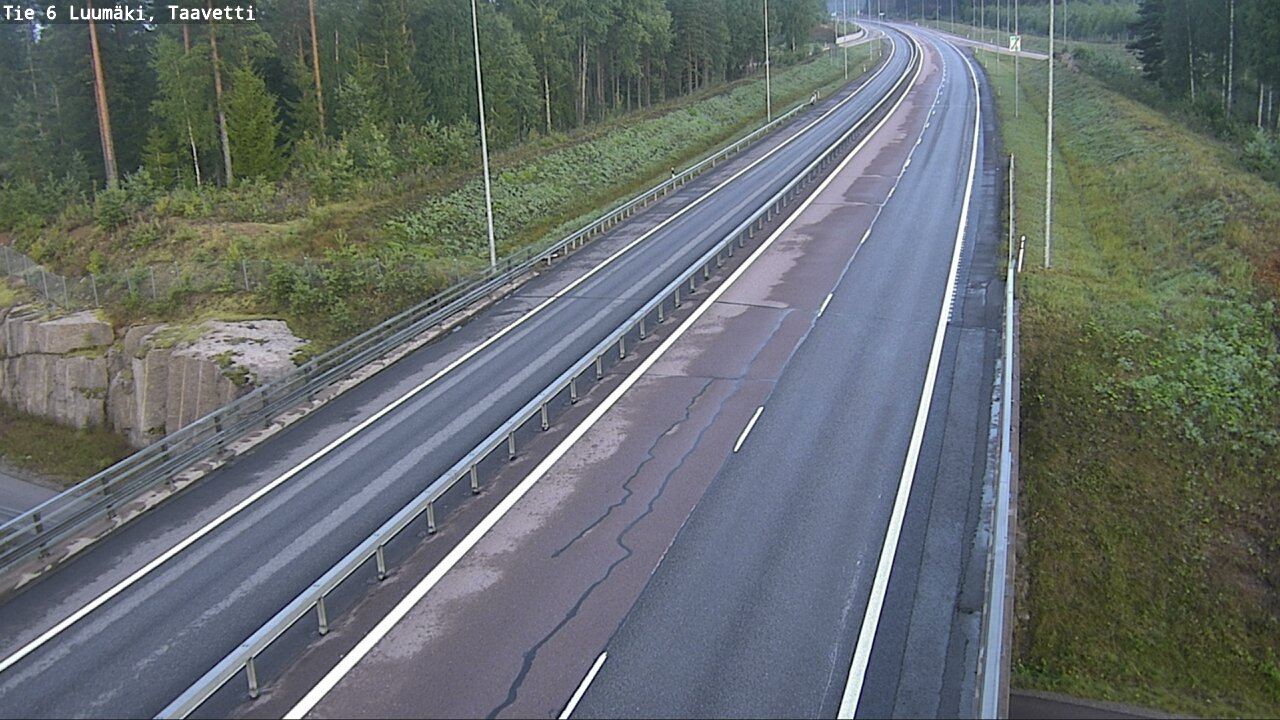 Kelikamerat Kuva Tie 6 Luumäki, Taavetti, Luumäki, Etelä-Karjala
