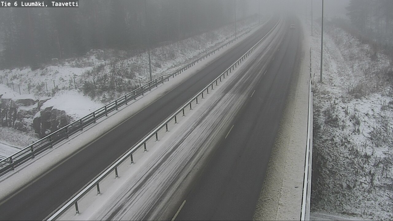 Weather Camera Image Road 6 Luumäki, Taavetti, Luumäki, Etelä-Karjala