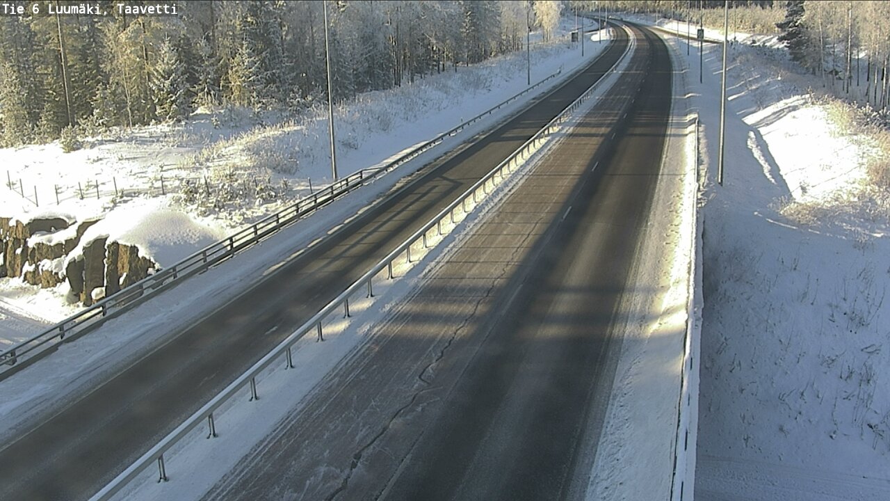 Weather Camera Image Road 6 Luumäki, Taavetti, Luumäki, Etelä-Karjala