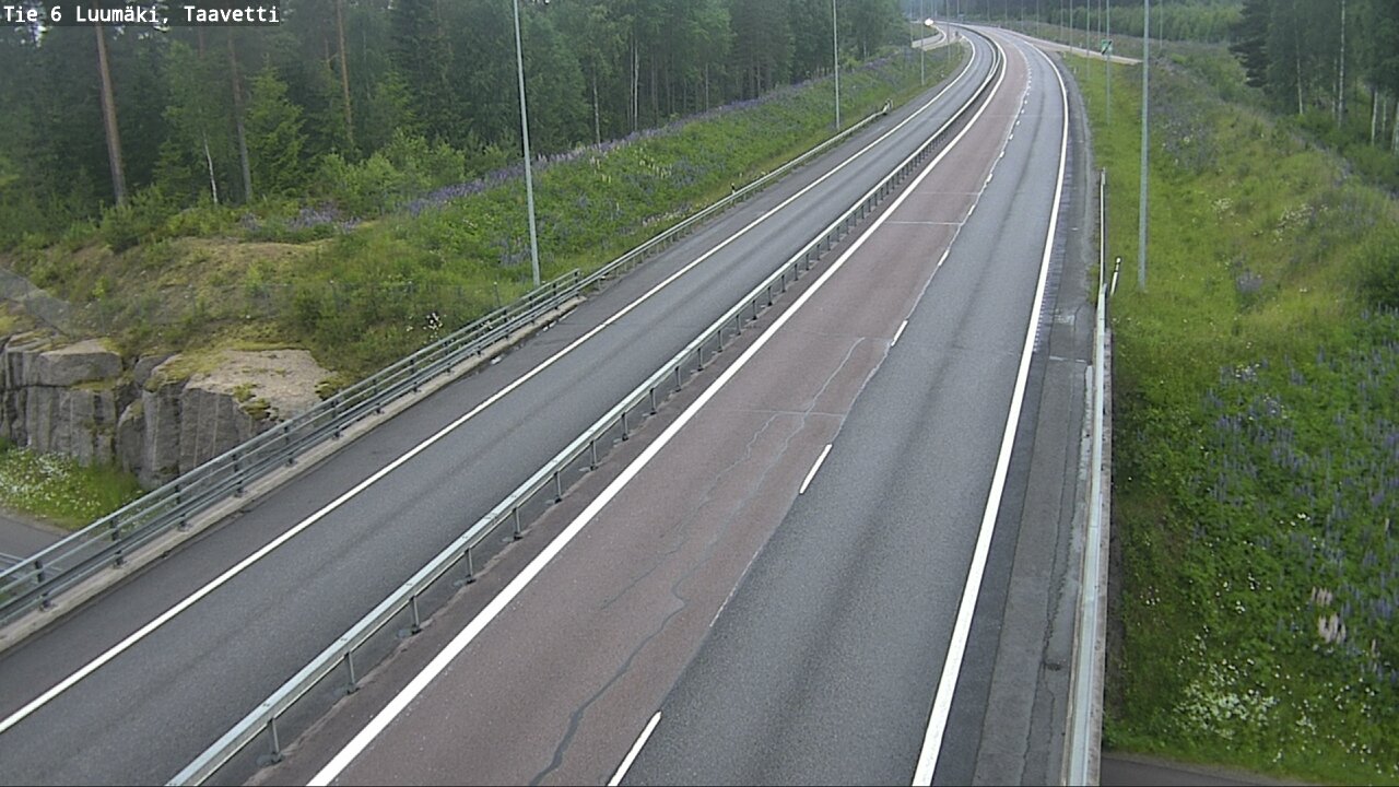 Kelikamerat Kuva Tie 6 Luumäki, Taavetti, Luumäki, Etelä-Karjala
