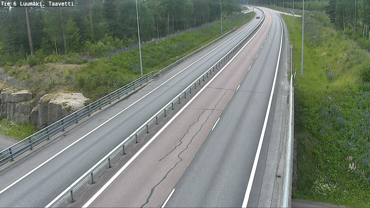 Kelikamerat Kuva Tie 6 Luumäki, Taavetti, Luumäki, Etelä-Karjala