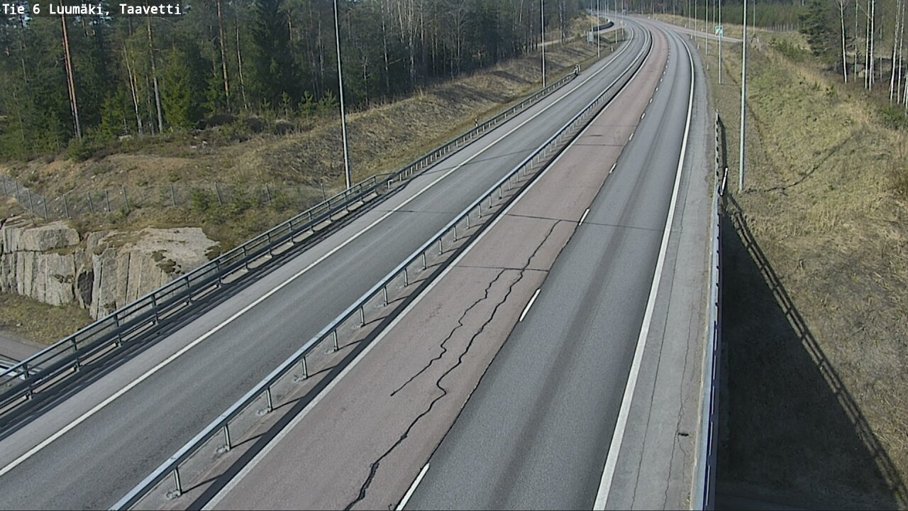 Kelikamerat Kuva Tie 6 Luumäki, Taavetti, Luumäki, Etelä-Karjala