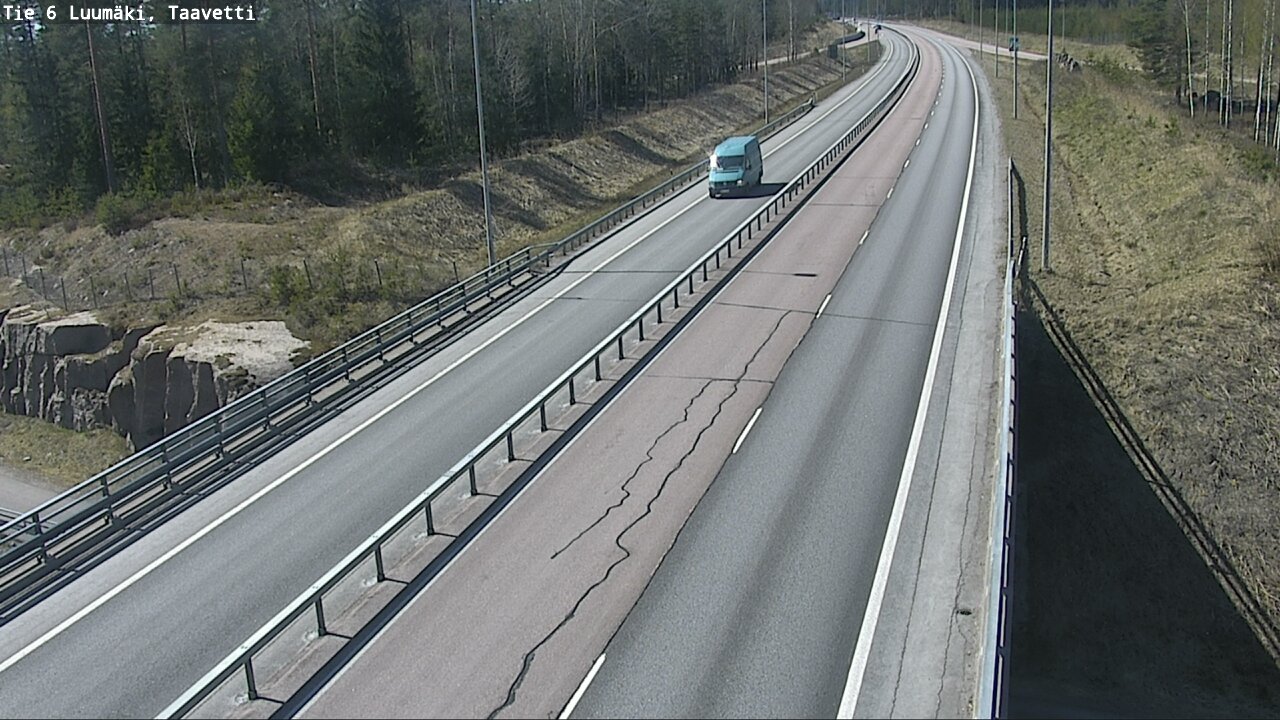 Kelikamerat Kuva Tie 6 Luumäki, Taavetti, Luumäki, Etelä-Karjala