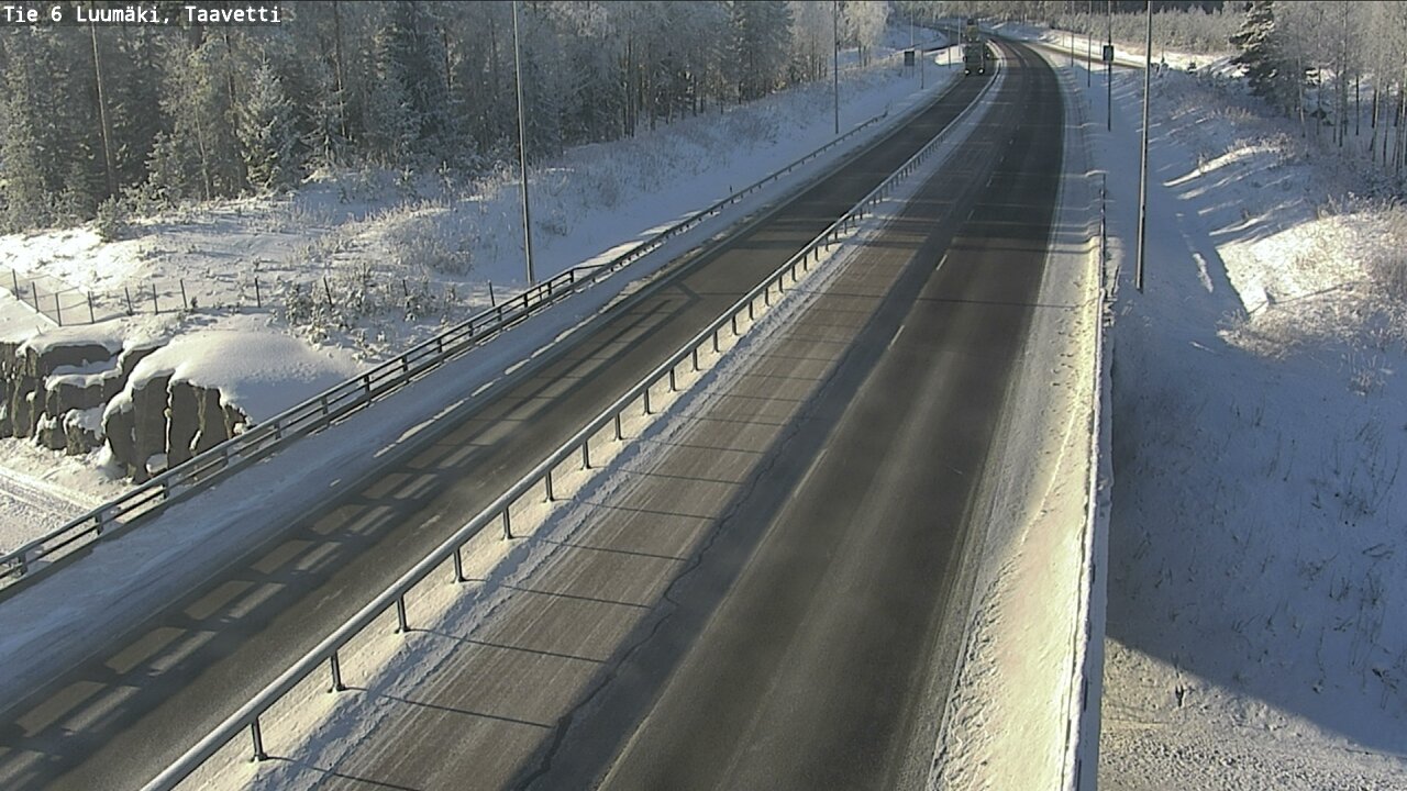 Weather Camera Image Road 6 Luumäki, Taavetti, Luumäki, Etelä-Karjala