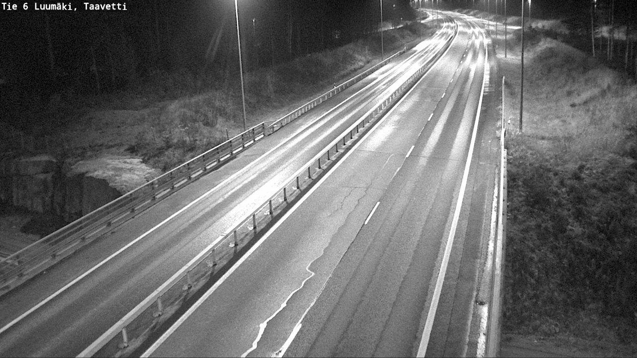 Weather Camera Image Väg 6 Luumäki, Taavetti, Luumäki, Etelä-Karjala